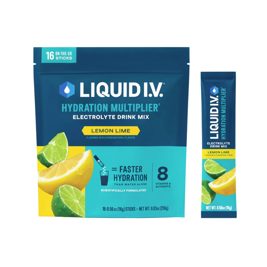 Liquid I.V. Hydration Multiplier – Lemon Lime (16 Servings)