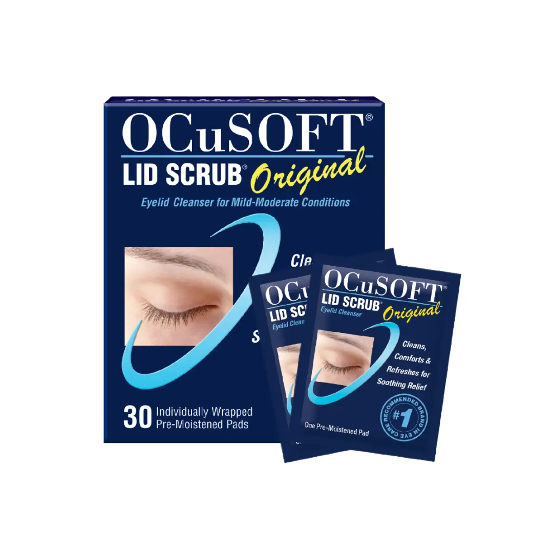 Ocusoft Lid Scrub Wipes Original – 30 Count