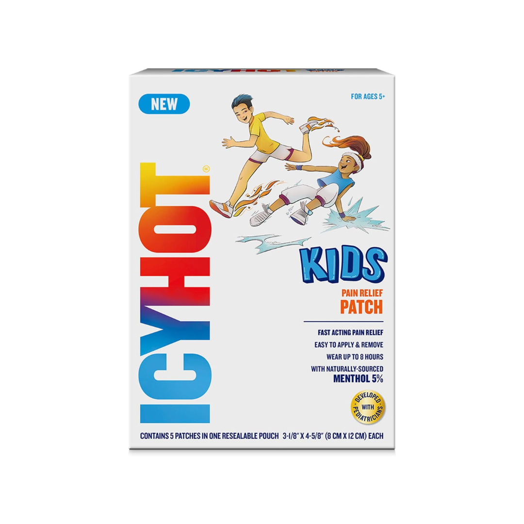 Icy Hot Kids Pain Relief Patch – Menthol – 5 Patches