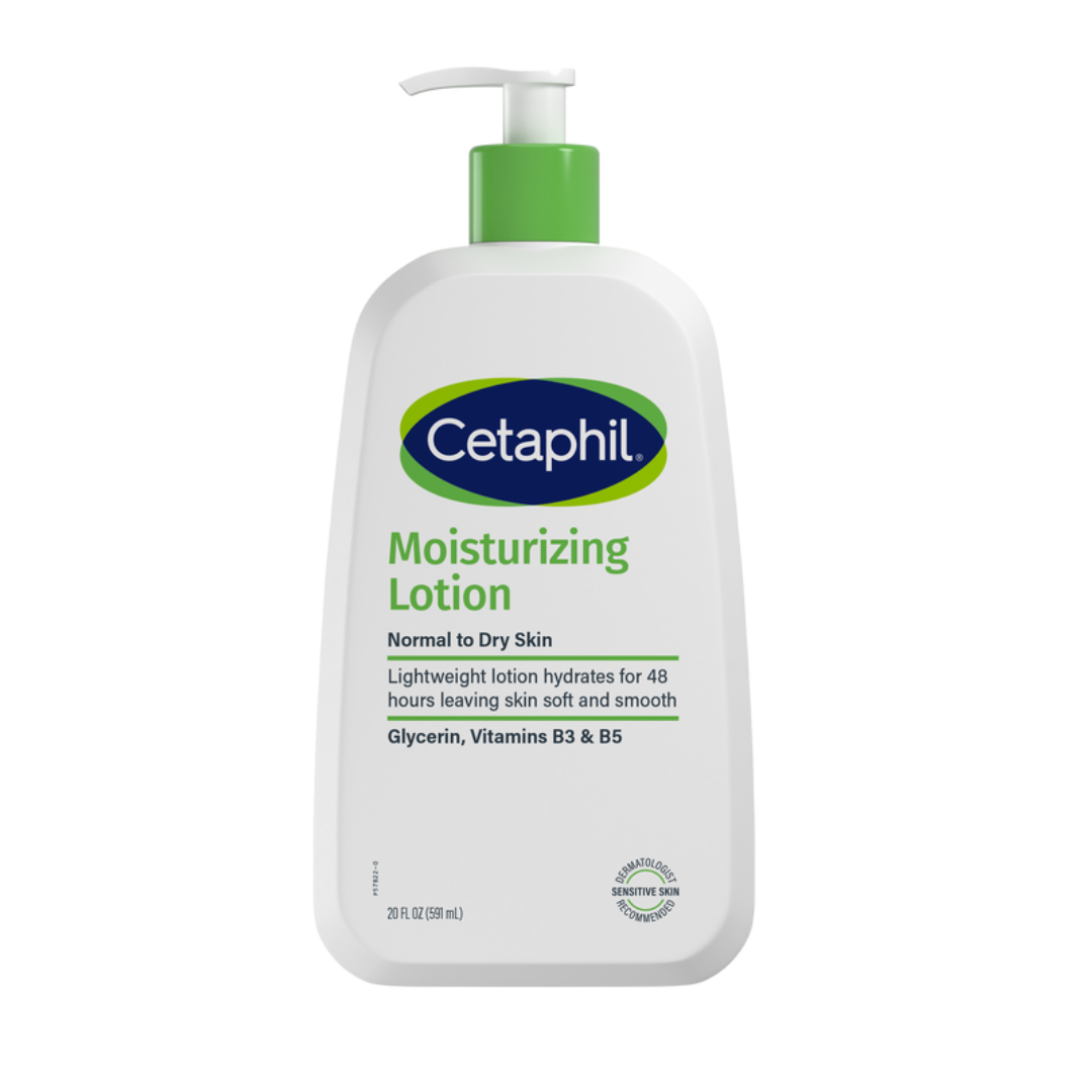 Cetaphil Moisturizing Lotion For Dry to Normal, Sensitive Skin 20 oz