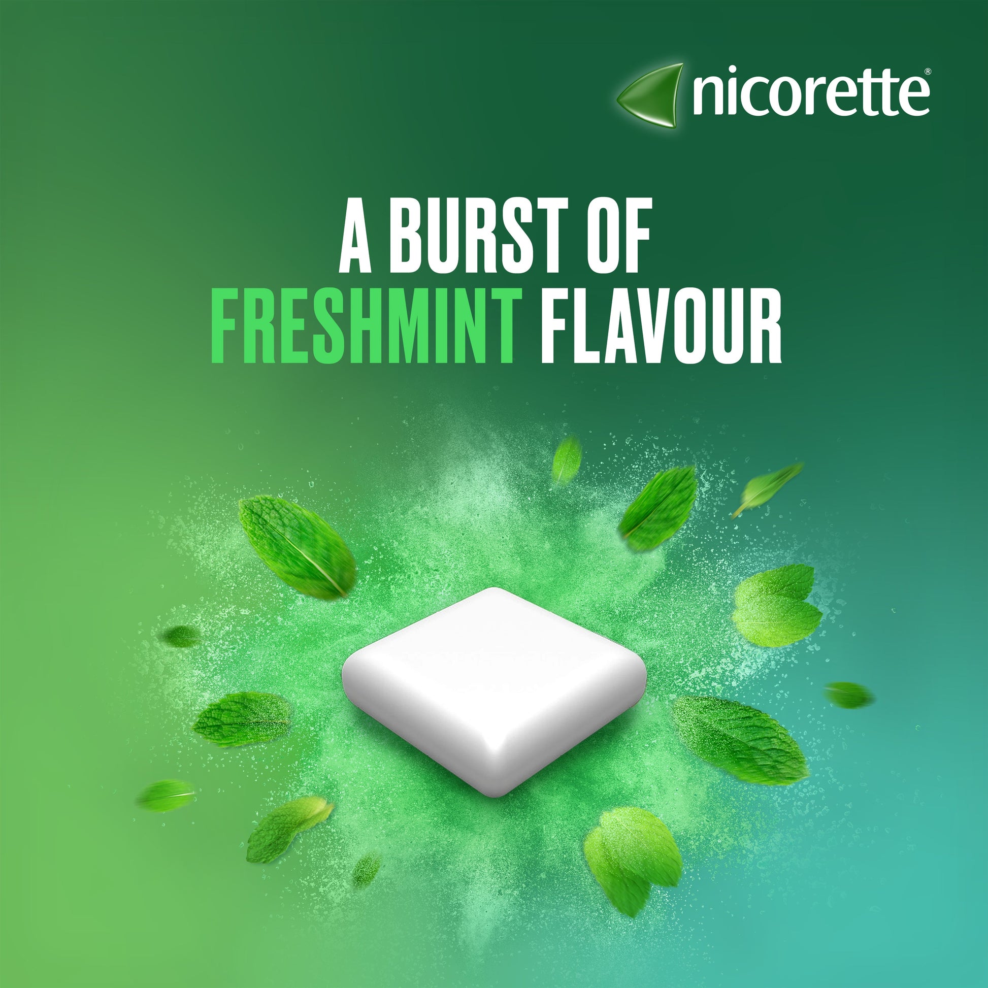 Nicorette Fresh Mint Gum