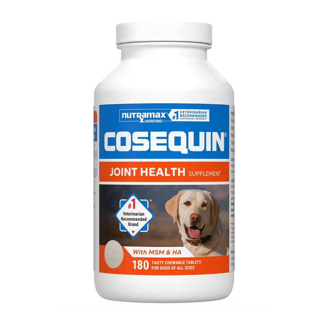 Cosequin Joint Support Supplement for Dogs – 180 Tablets