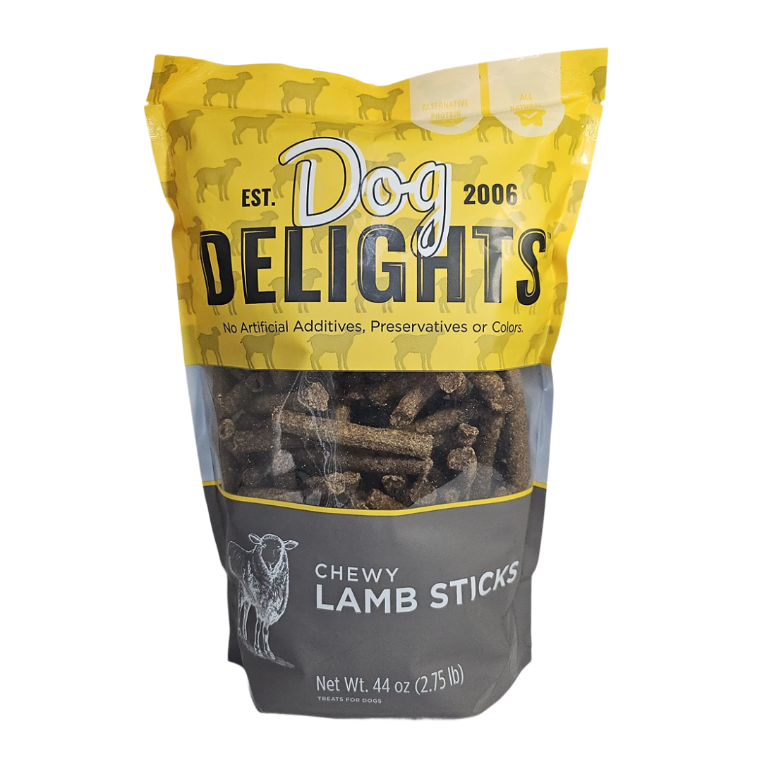 Dog Delights Chewy Lamb Sticks 2.75 lb