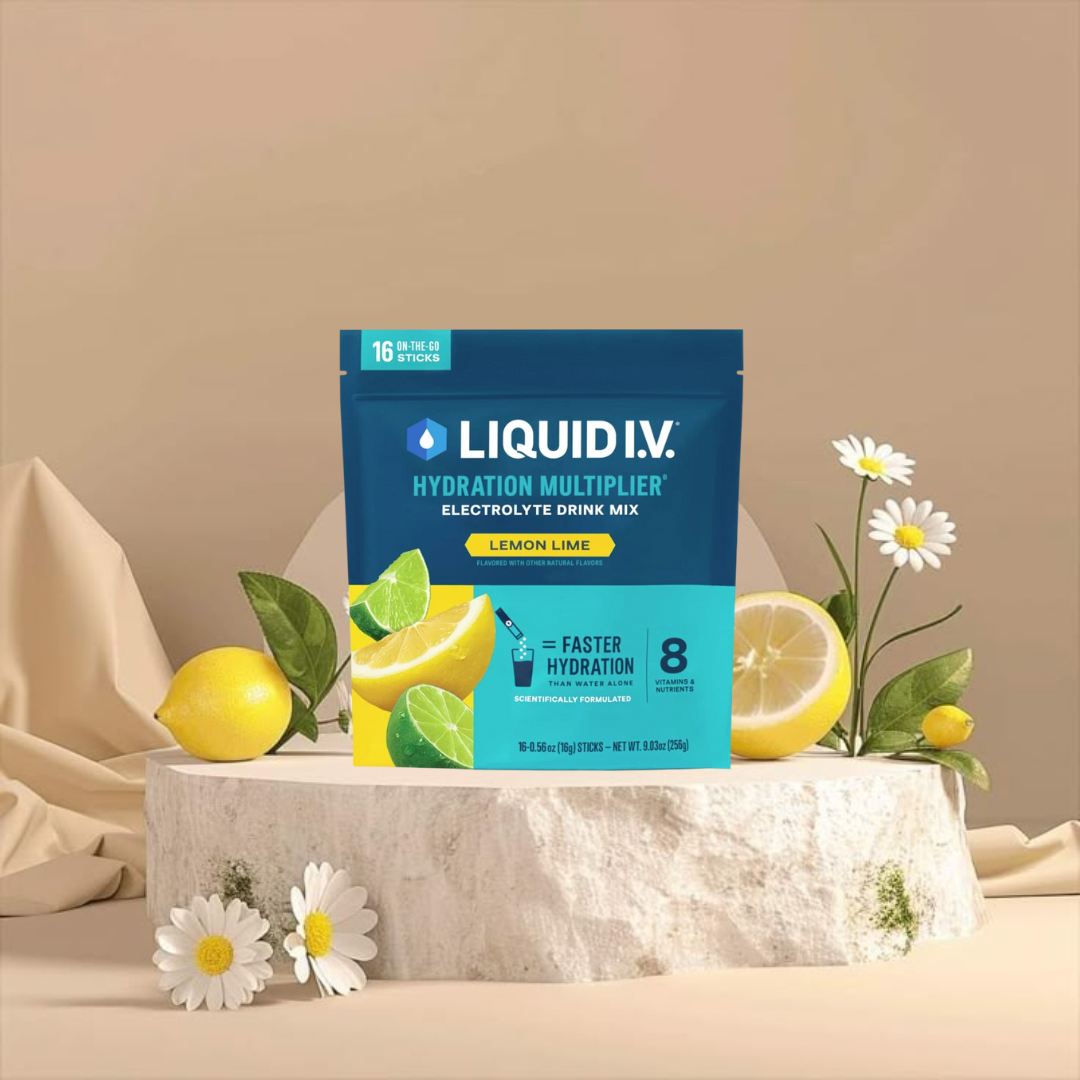 Liquid I.V. Hydration Multiplier – Lemon Lime (16 Servings)