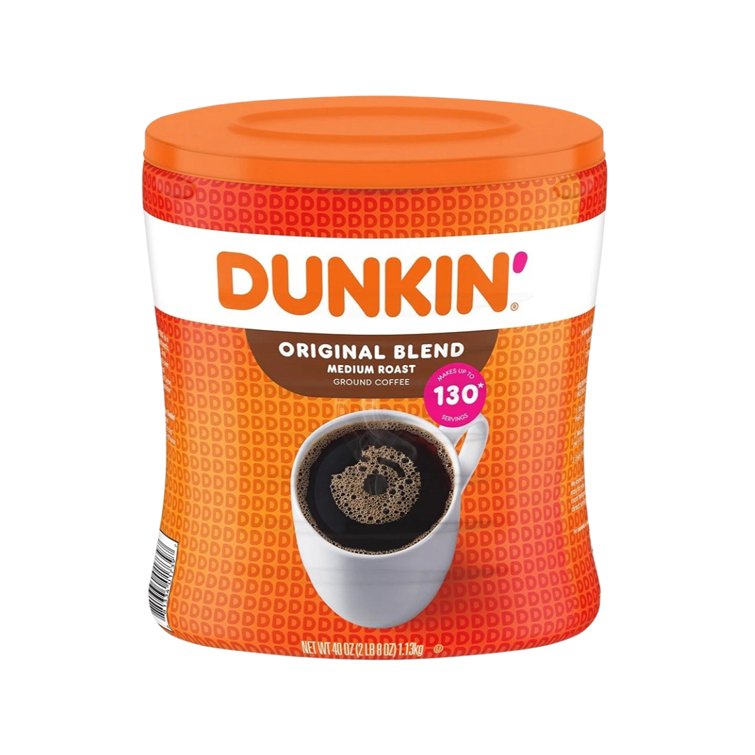 Dunkin’ Donuts Original Blend Ground Coffee – Medium Roast (40 oz)